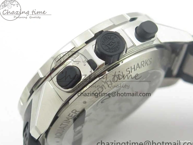 MIROTIME 0218 Aquatimer Chrono IW376803 V6F 1:1 Best Edition Gray Dial on Rubber Strap A FlexibleFit 7153